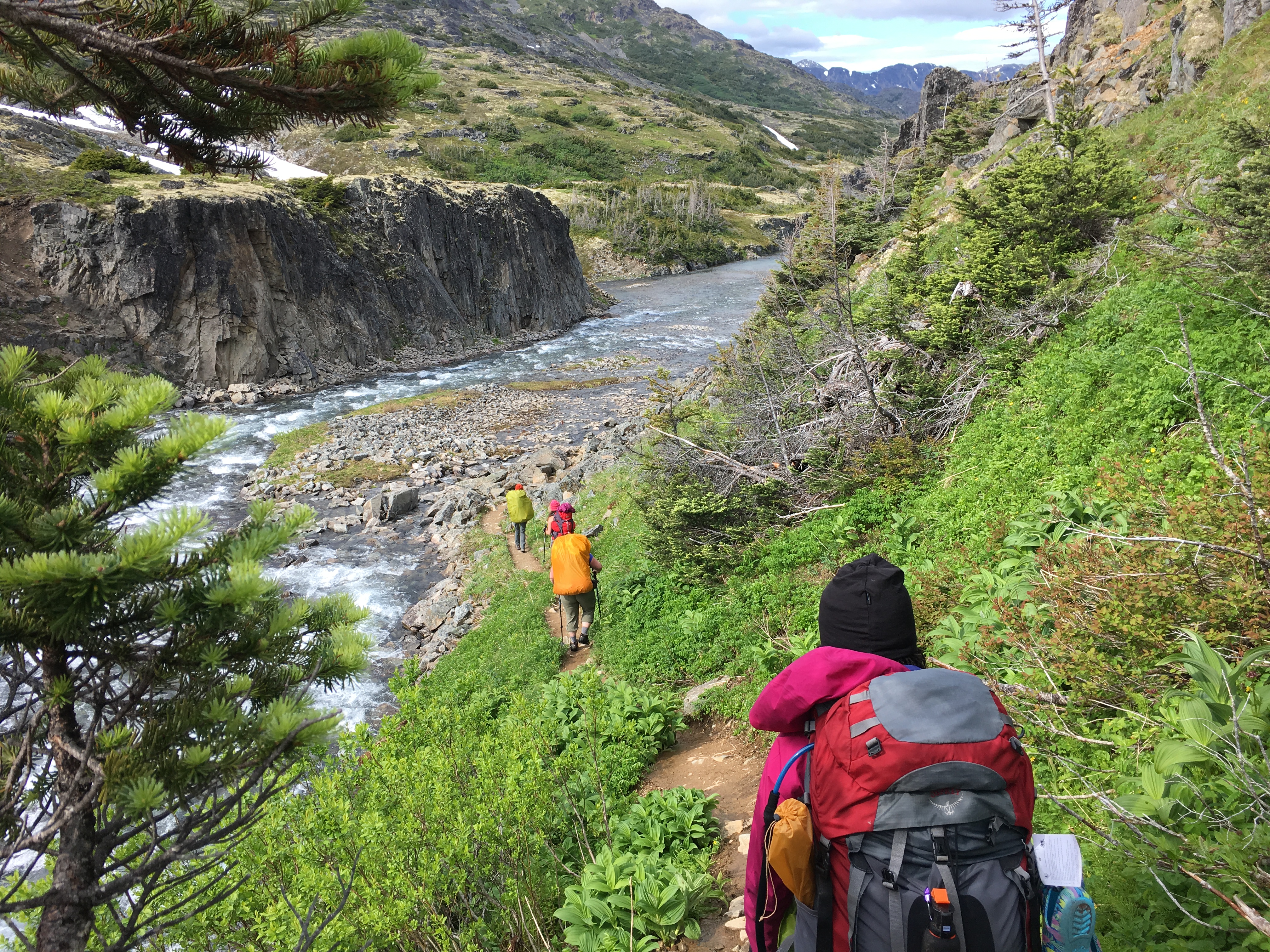 Alaska Backpacking Trip Chilkoot Trail Say Yes