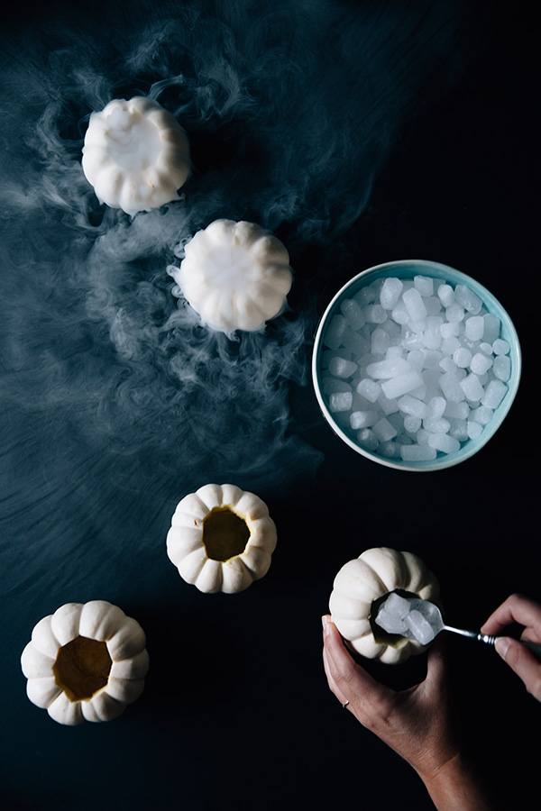 DIY Dry Ice Fog Pumpkins Say Yes