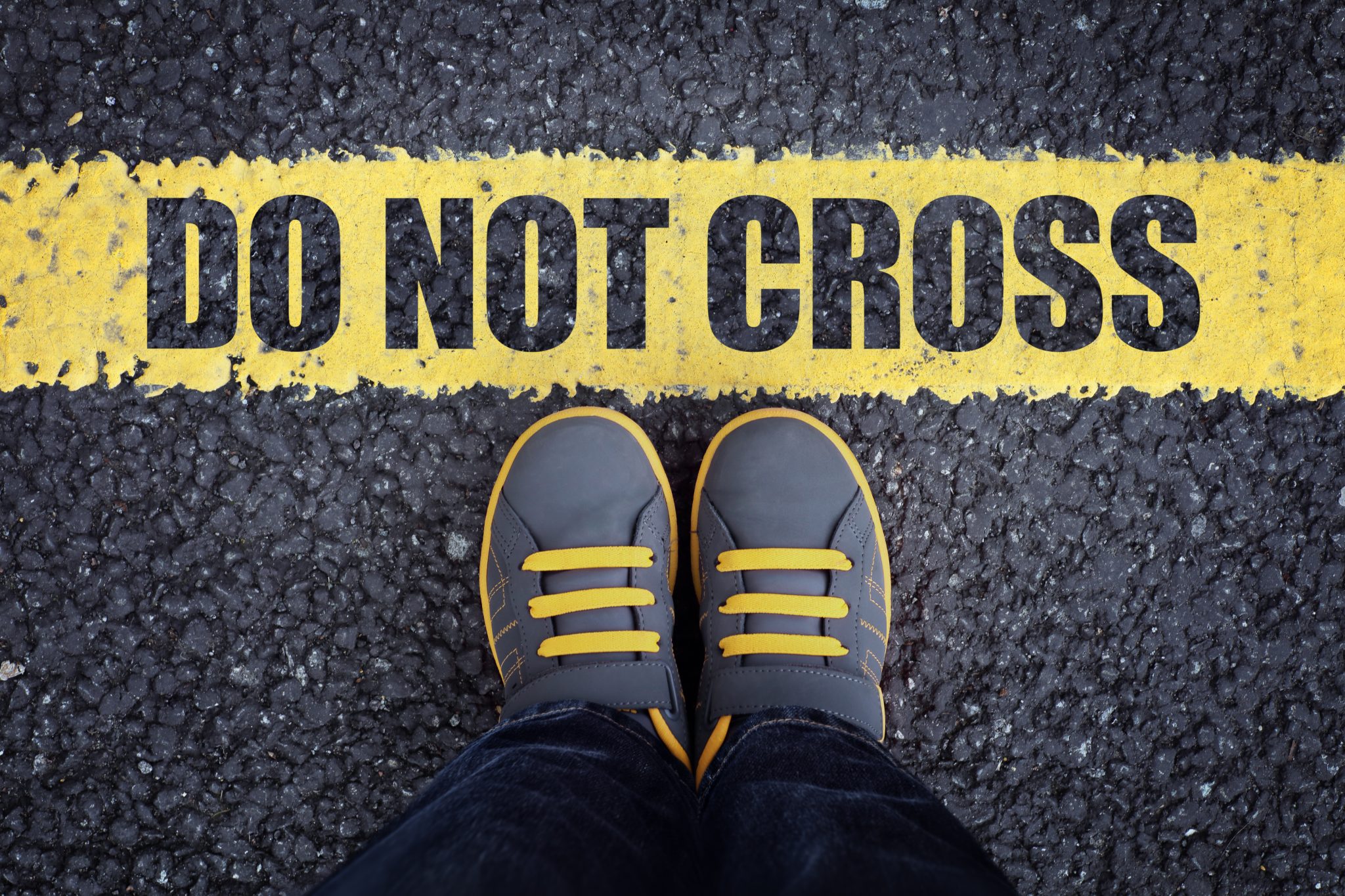 Don't Cross The Line Saddleback Kids
