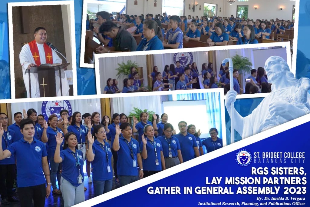 RGS sisters, lay mission partners gather in General Assembly 2023 St. Bridget College Batangas