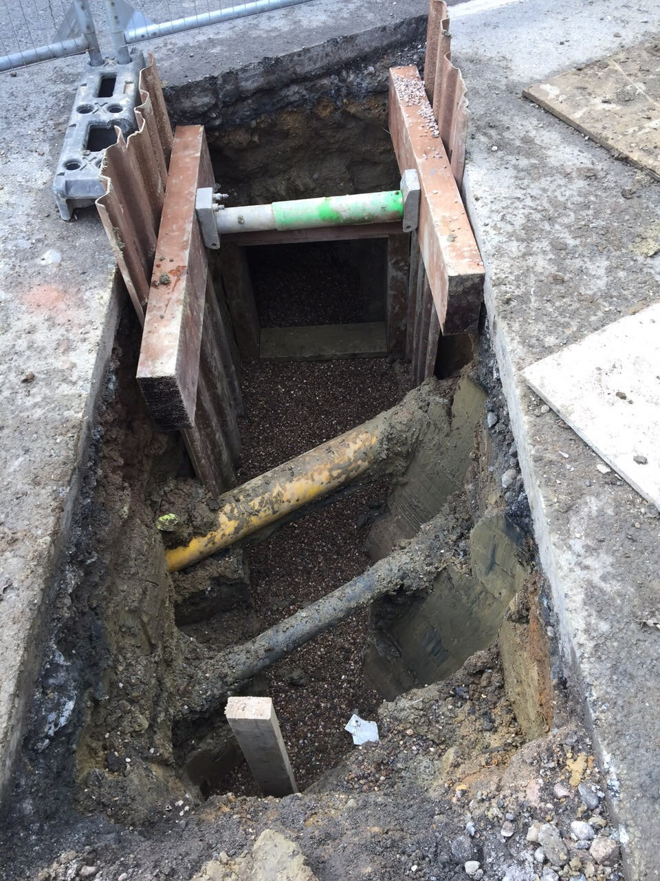 St Margaret’s Church Anglian Water Sewer Connection Bedfordshire SB