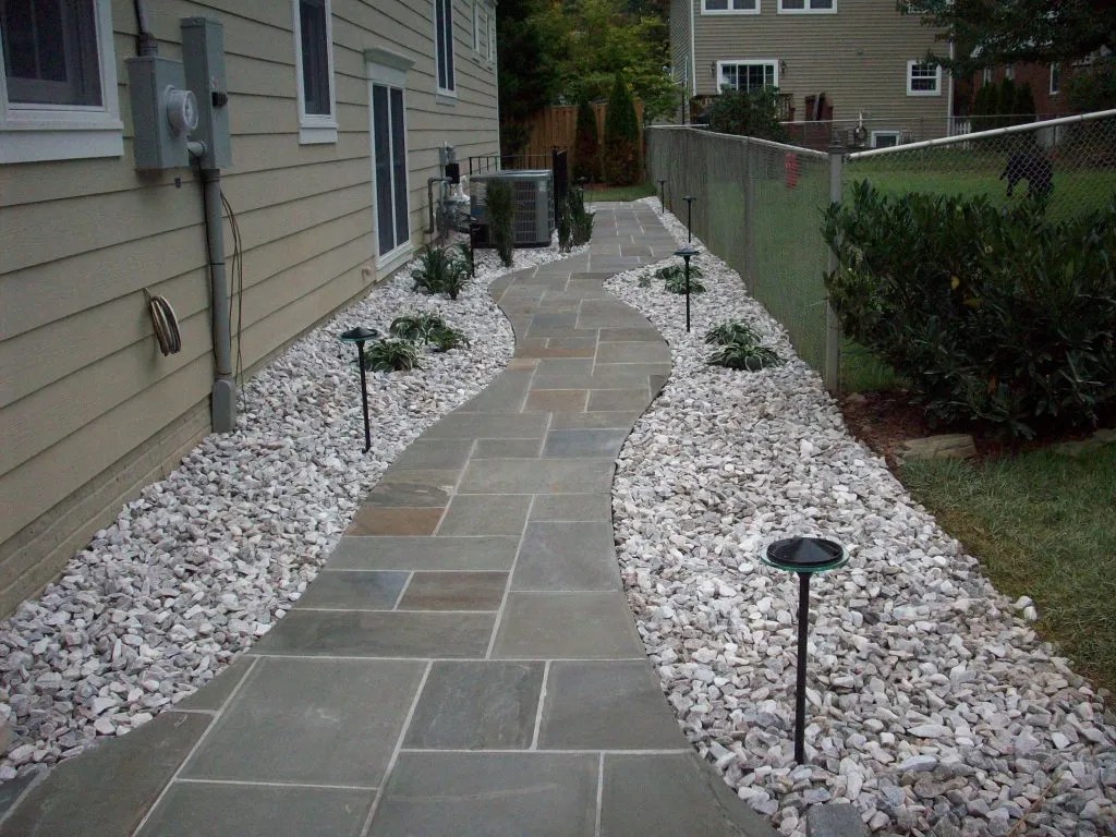Stone Walkways Contractor Custom Hardscaping