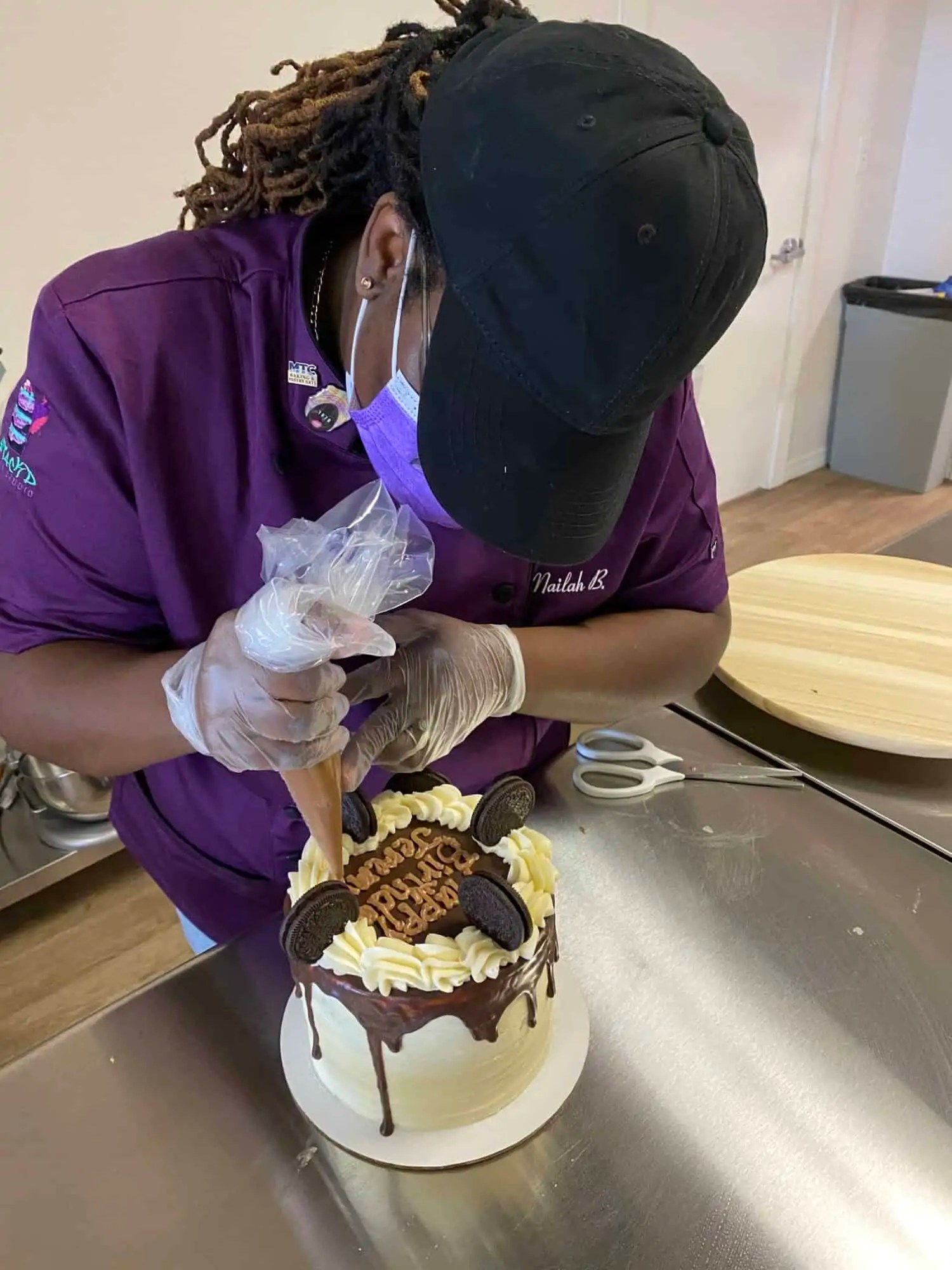 Custom cake business owner realizes lifelong dream