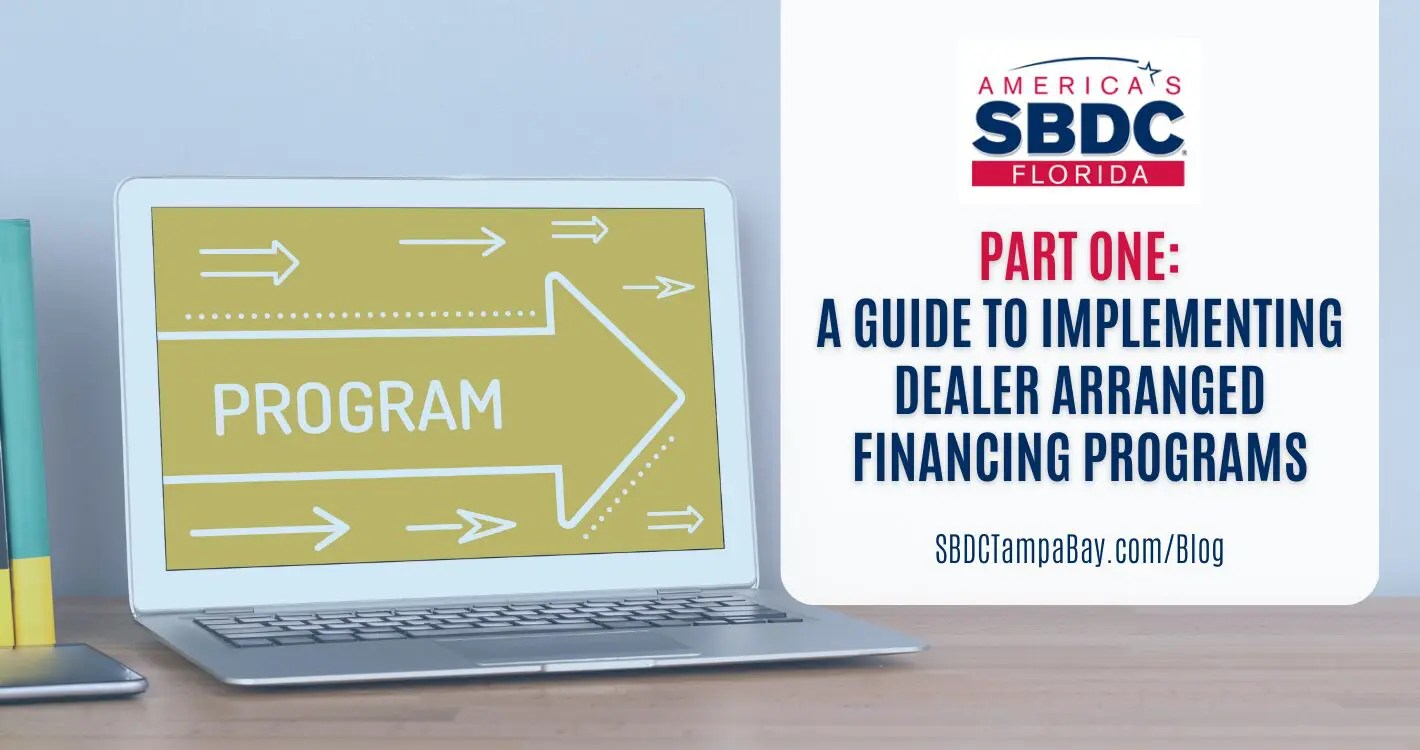 Part One A Guide to Implementing Dealer Arranged Financing Programs