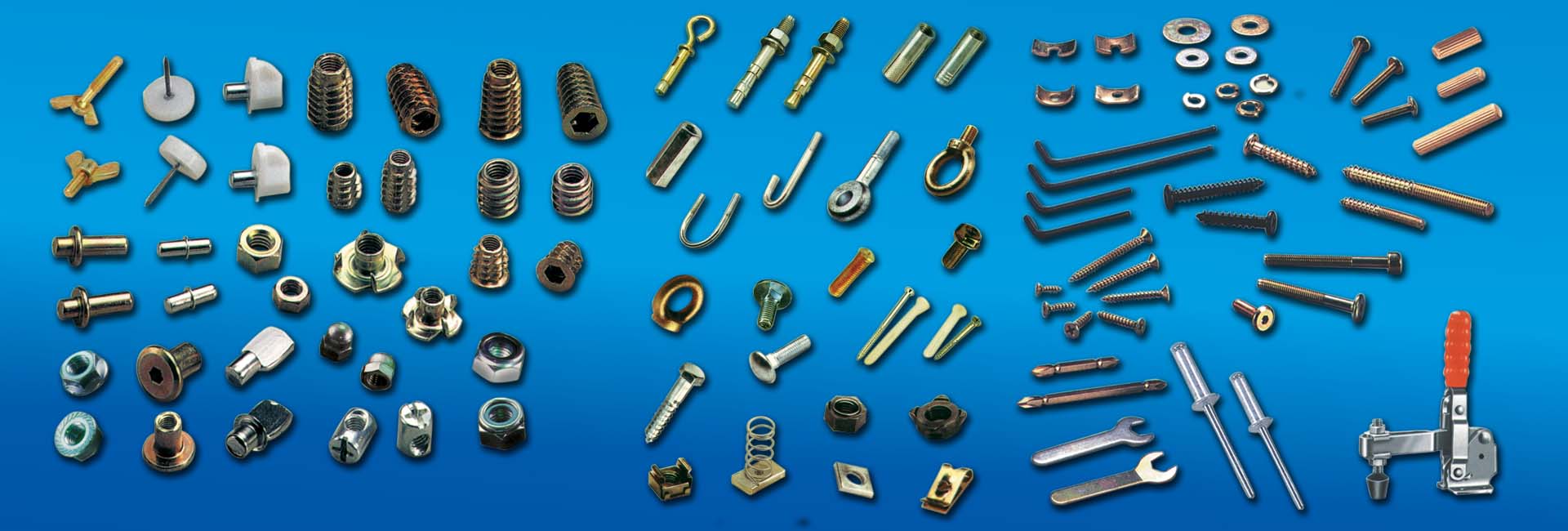 Standard Bolts & Fasteners Locknuts Washers Machine screws