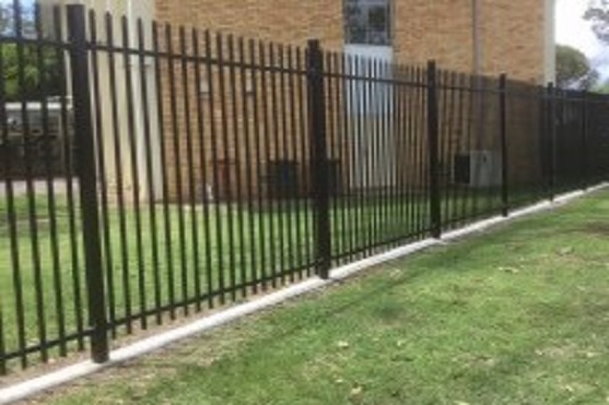 Mower Strips South Fencing