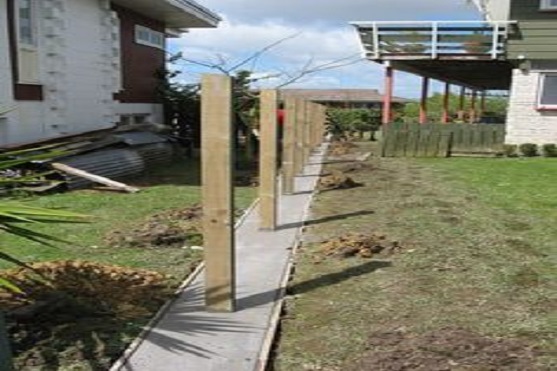 Mower Strips South Fencing
