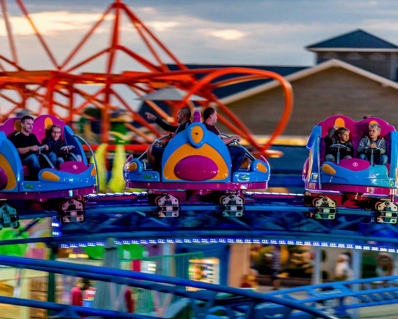 3 Loop Spinning Coaster SBFVisa Rides