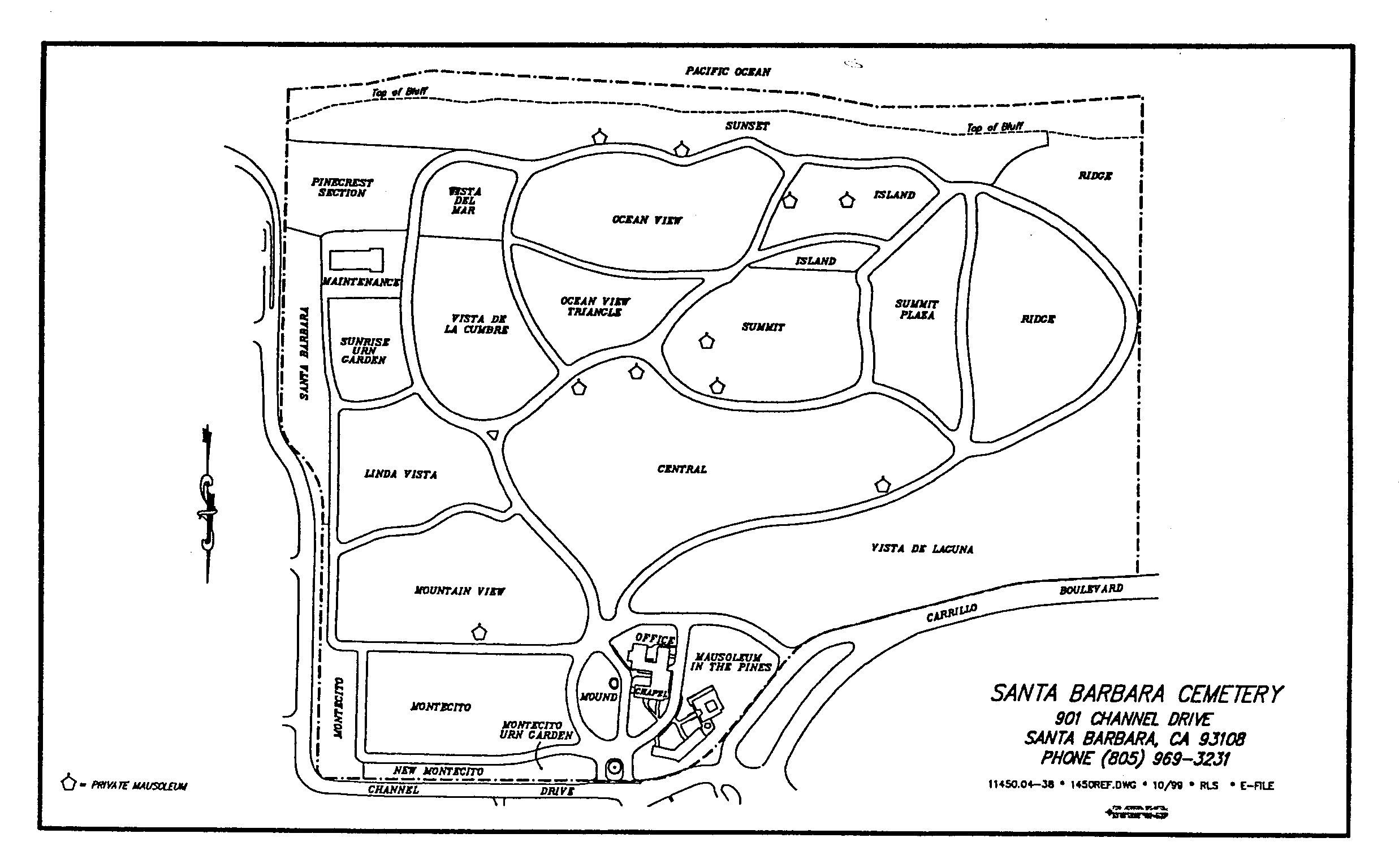 Santa Barbara Cemetery Santa Barbara County Genealogical Society