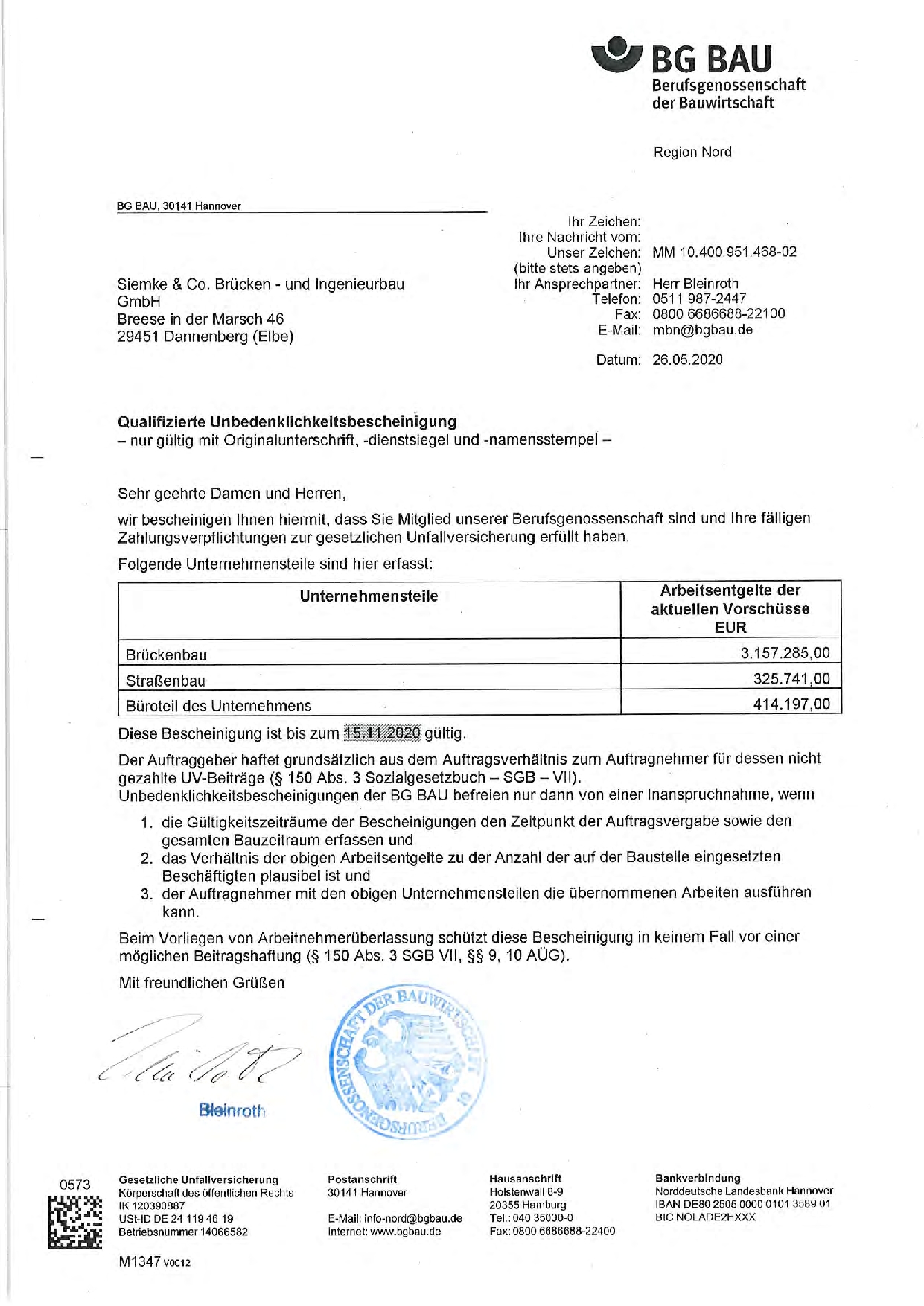 SBI Siemke & Co. Brücken & Ingenieurbau GmbH