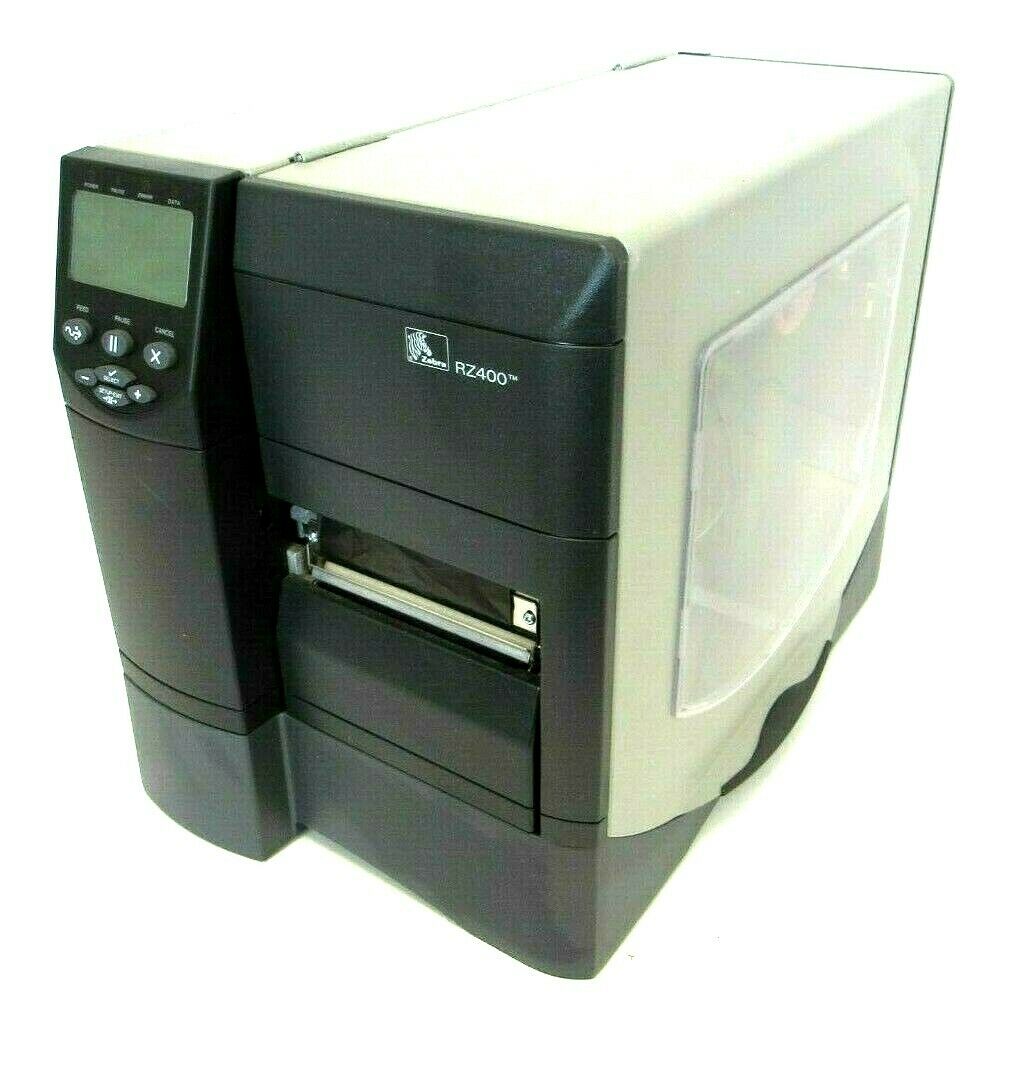 USED ZEBRA RZ400 LABEL PRINTER RZ4002001000R0 SB Industrial Supply