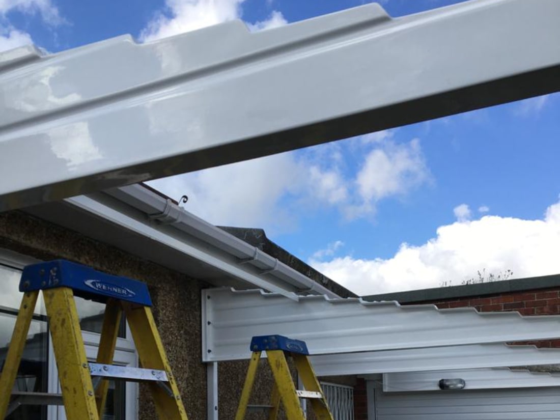 Cantilever Carport Repair Dover Kent SBI Ltd
