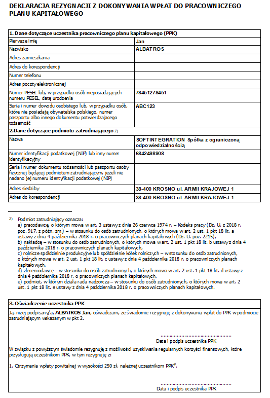 Pracownicze Plany Kapitałowe (PPK)