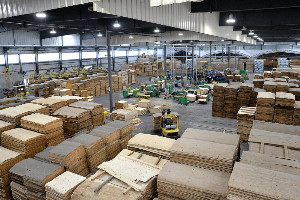 Timber Products Medford Dryer Building S+B James Construction