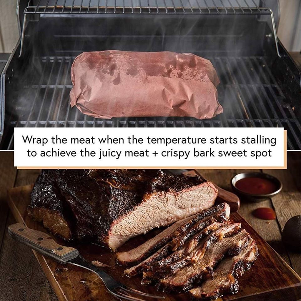 BBQ WORLD PEACH BUTCHER PAPER 750MM X 50M SBL Limited