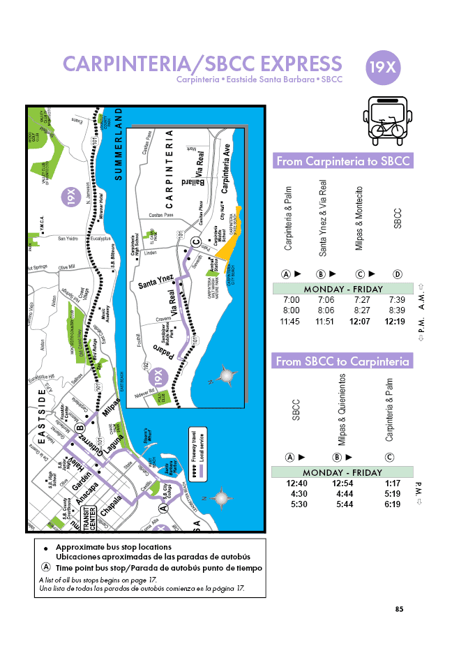 Lines Santa Barbara MTD