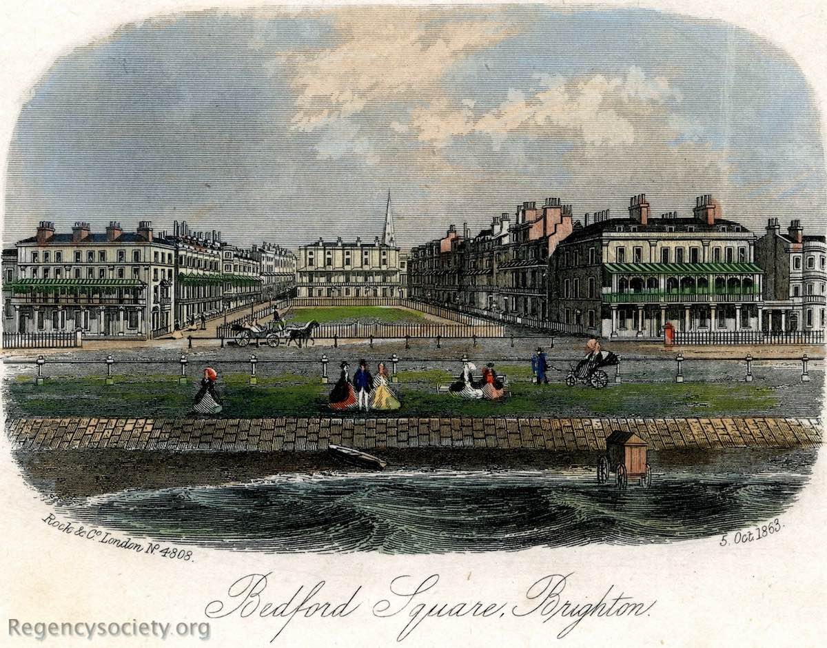 Bedford Square, Brighton Historic images of Brighton and Hove