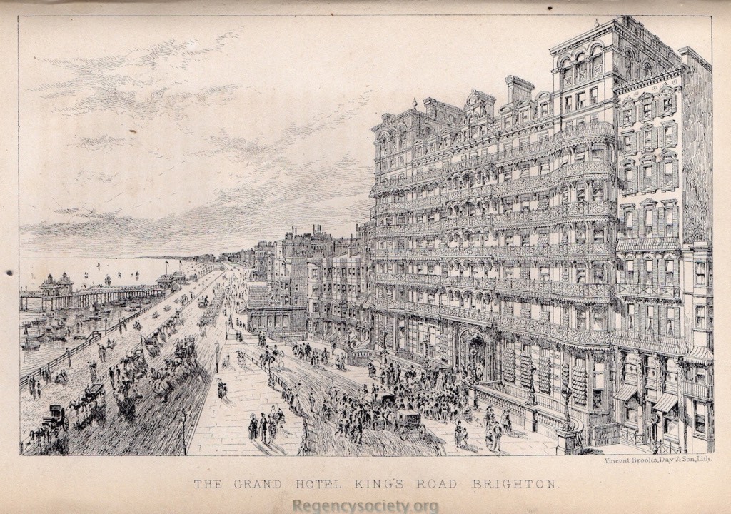 The Grand Hotel King’s Road, Brighton Historic images of Brighton and