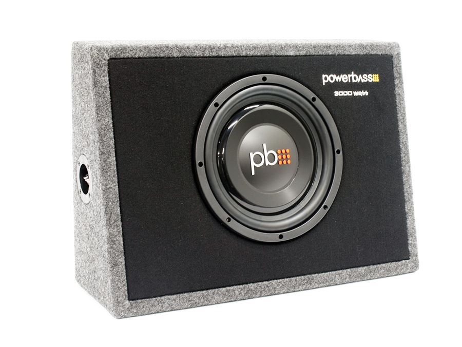 Powerbass 10″ Slimline Enclosure & Woofer Combo