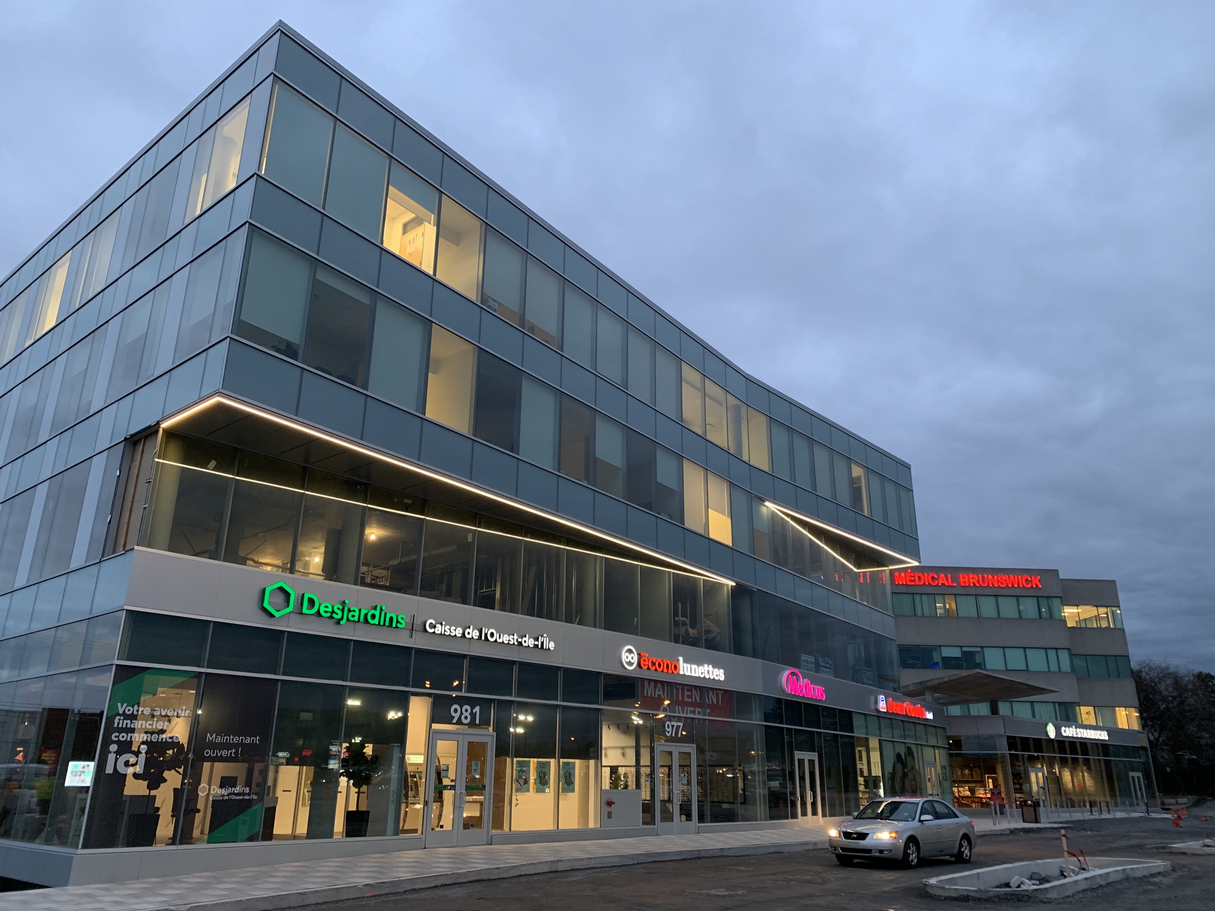 Agrandissement du Centre Médical Brunswick SBSA Ingénieurs en