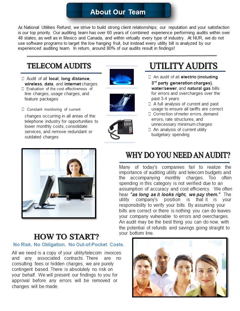 Utility Bill Audits New Brunswick, NJ