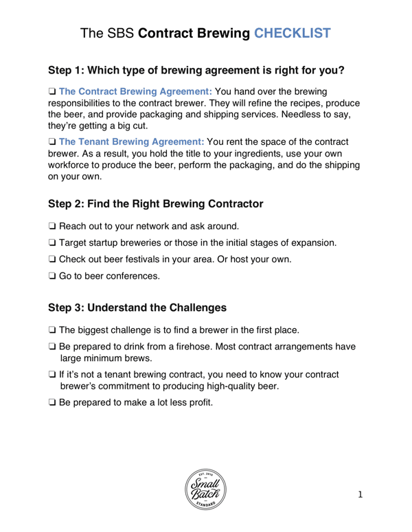 Contract Brewing An Insider’s Guide to “Nomadic” Brewing