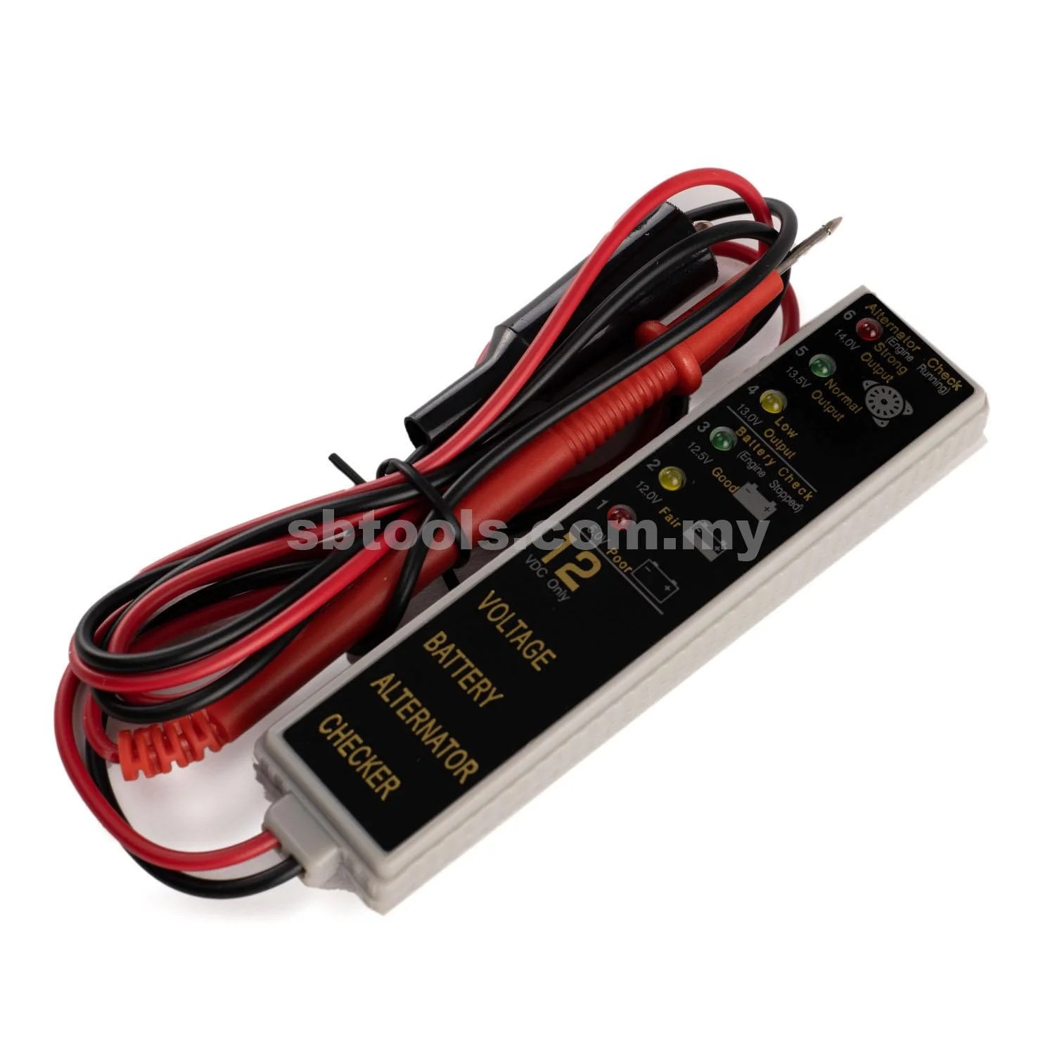 SB TOOLS Car Battery & Alternator Checker – Trolley Tool Set | Tools