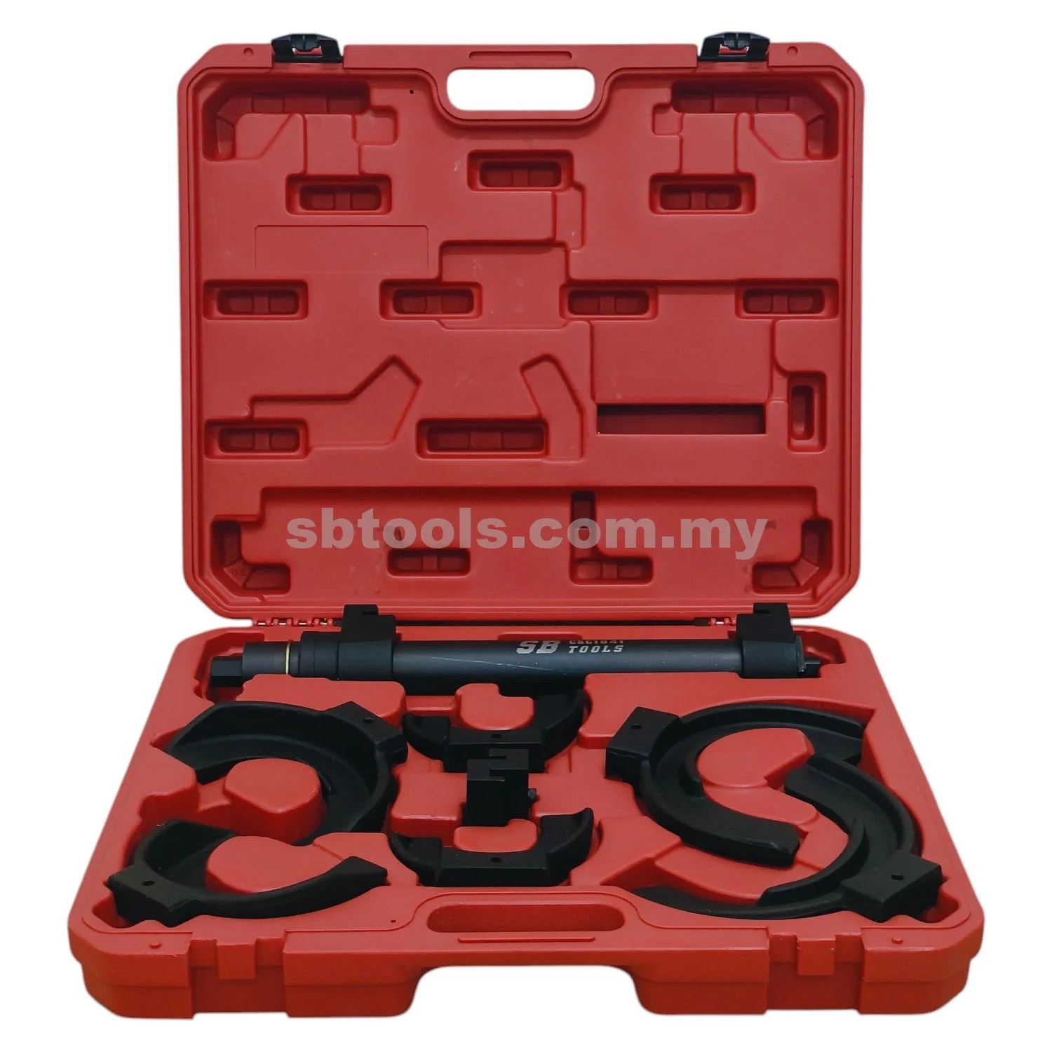 6Pcs Professional Coil Spring Compressor Set Automotive Tools