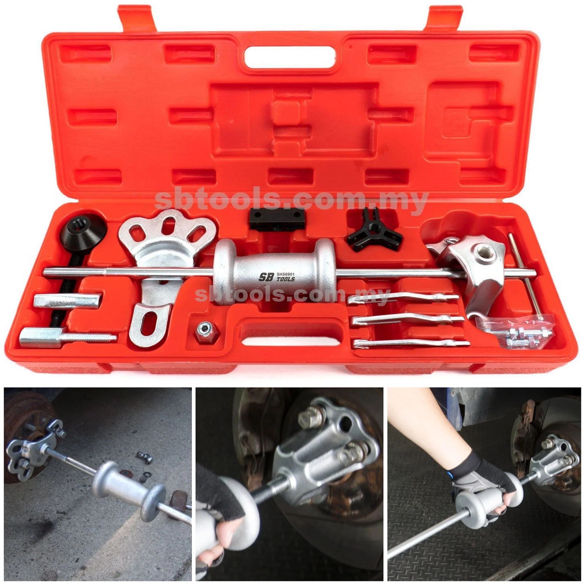 Universal Axle Slide Hammer Set Trolley Tool Set Tools Set Tool Trolley