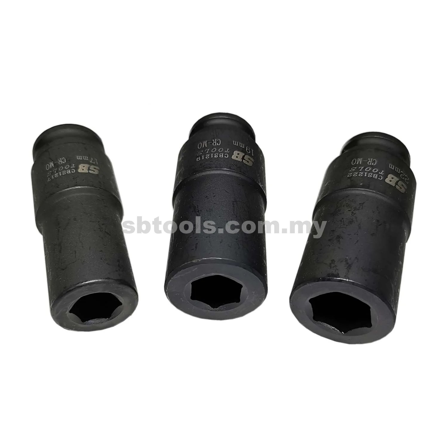 Harmonic Balancer Pulley Socket (17, 19, 22mm) Trolley Tool Set