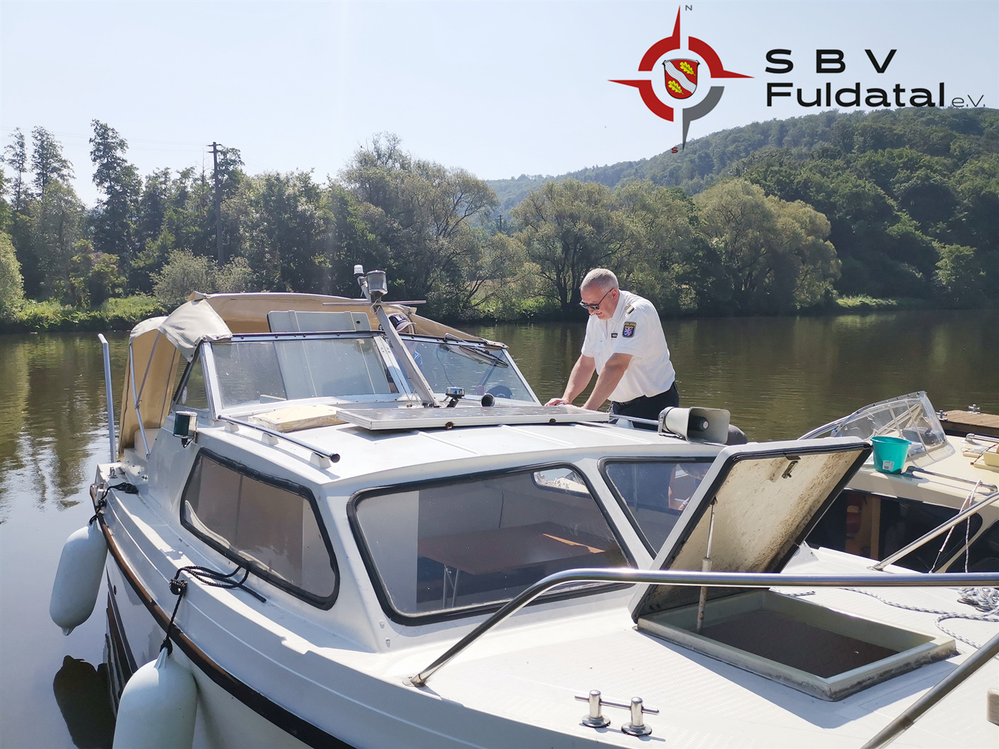 Fuldatal Aktuell 25.08.2020 SportbootSicherheitscheck mit der