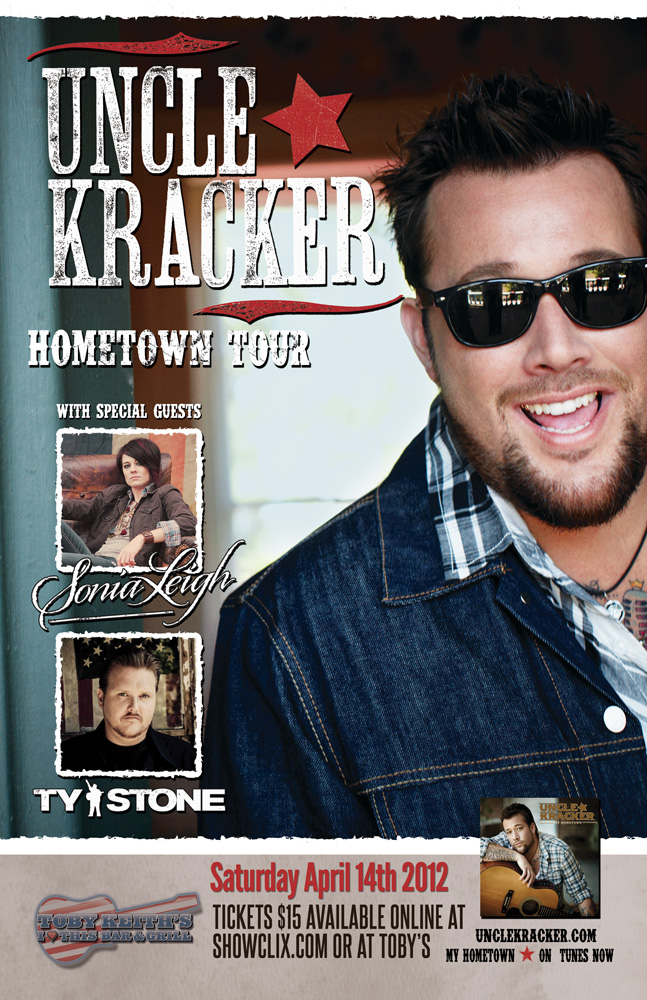 Tickets for Uncle Kracker in Denver from ShowClix