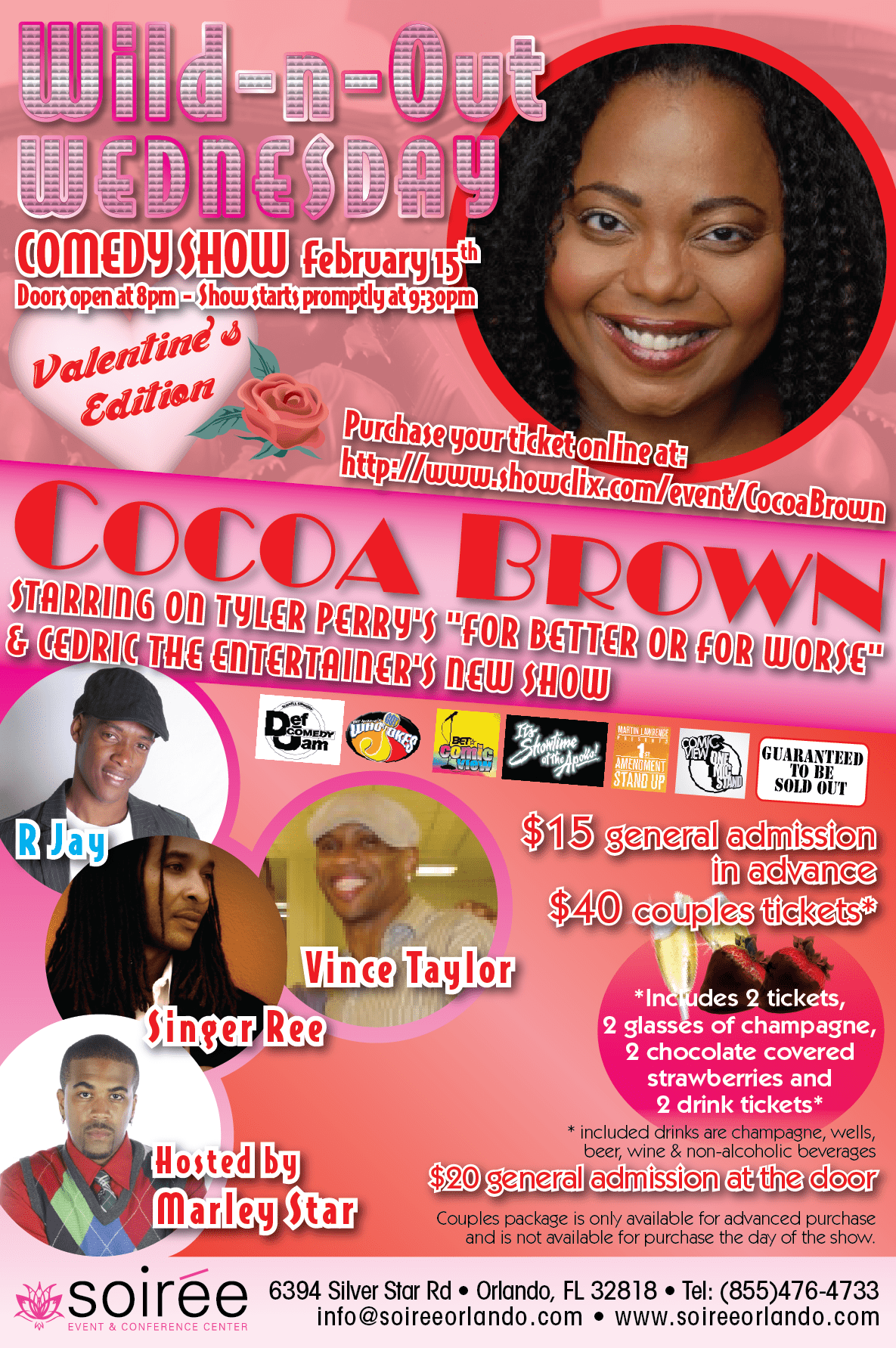 Tickets for Cocoa Brown in Orlando from ShowClix