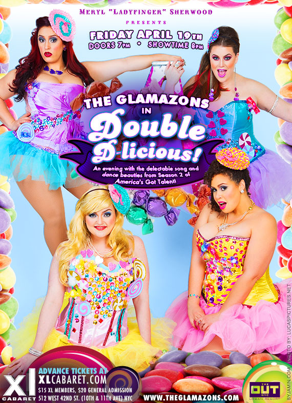 Tickets for The Glamazons in Double DLicious in New York from ShowClix