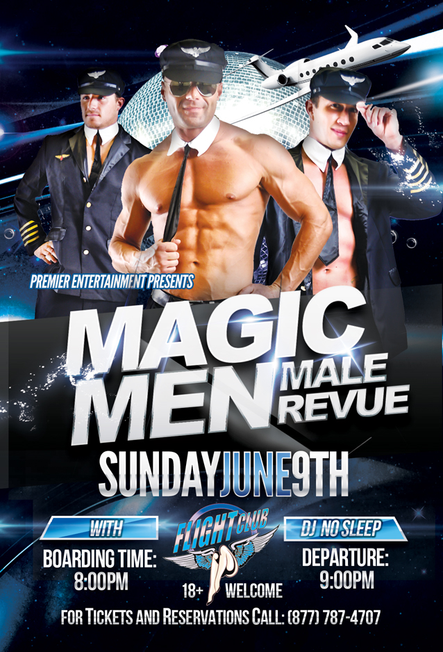 Tickets for The Magic Men Male Revue in Inkster from ShowClix
