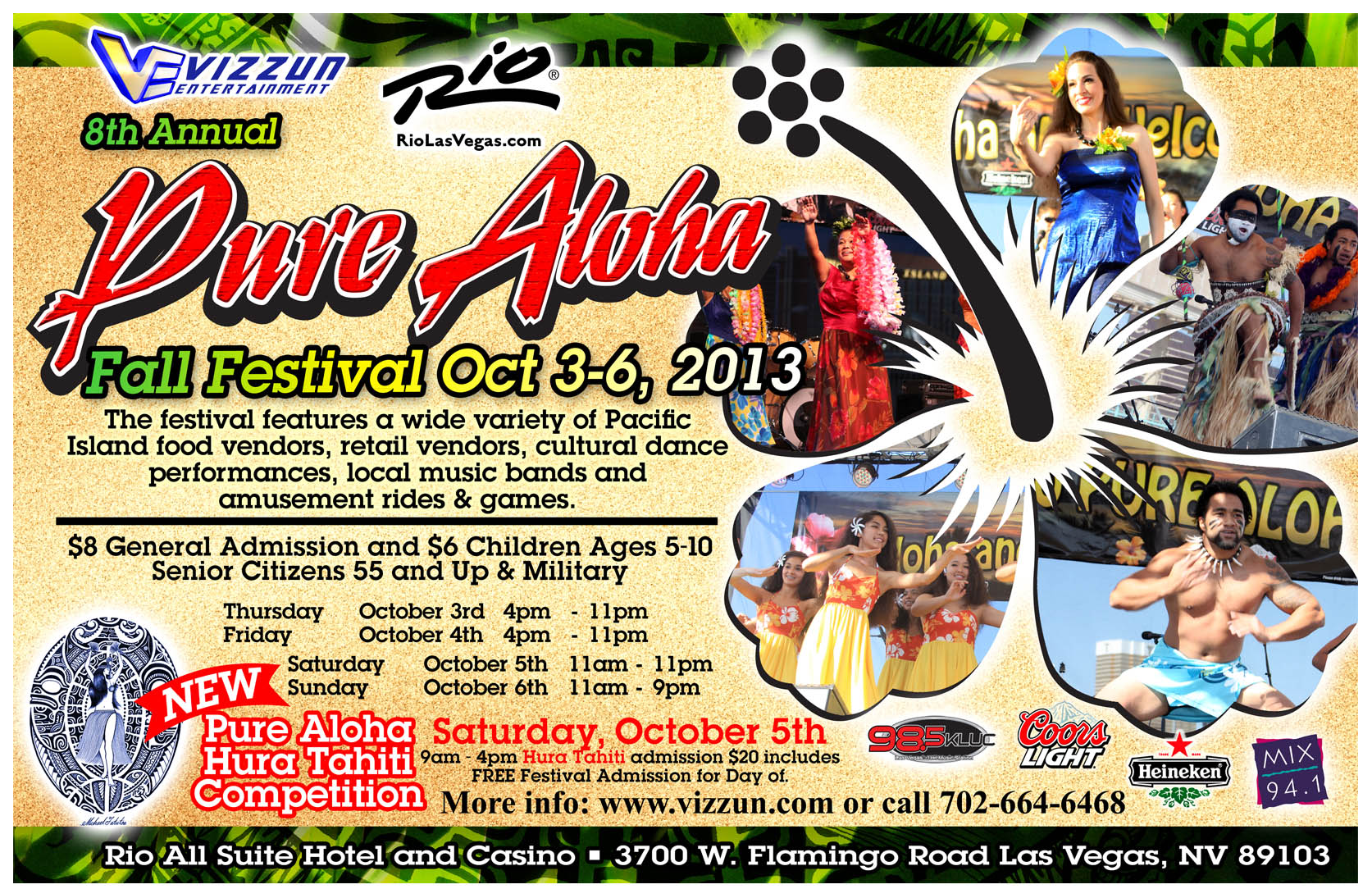 pure aloha festival las vegas 2023 dates Tickets for 8th Pure Aloha All Access Event Pass in Las Vegas from ShowClix