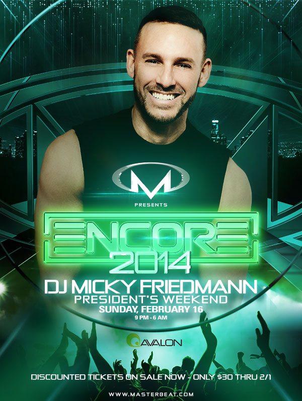 Tickets for Encore 2014 in Hollywood from ShowClix