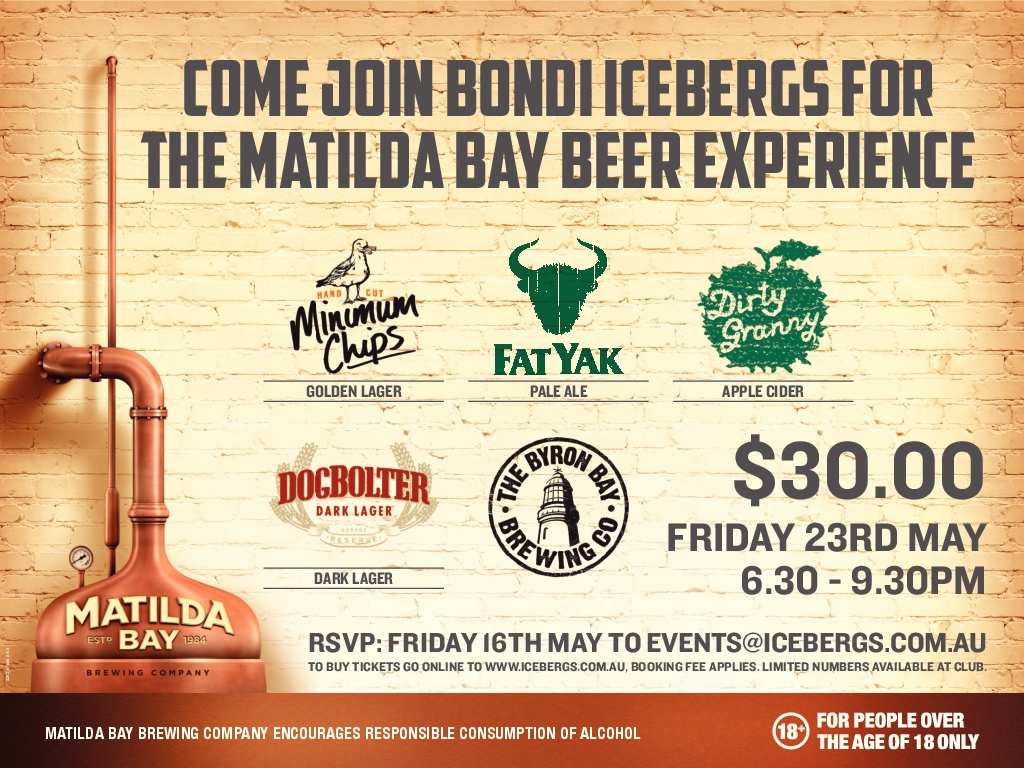 Tickets for Matilda Bay Beer Experience in Bondi Beach from Ticketbooth