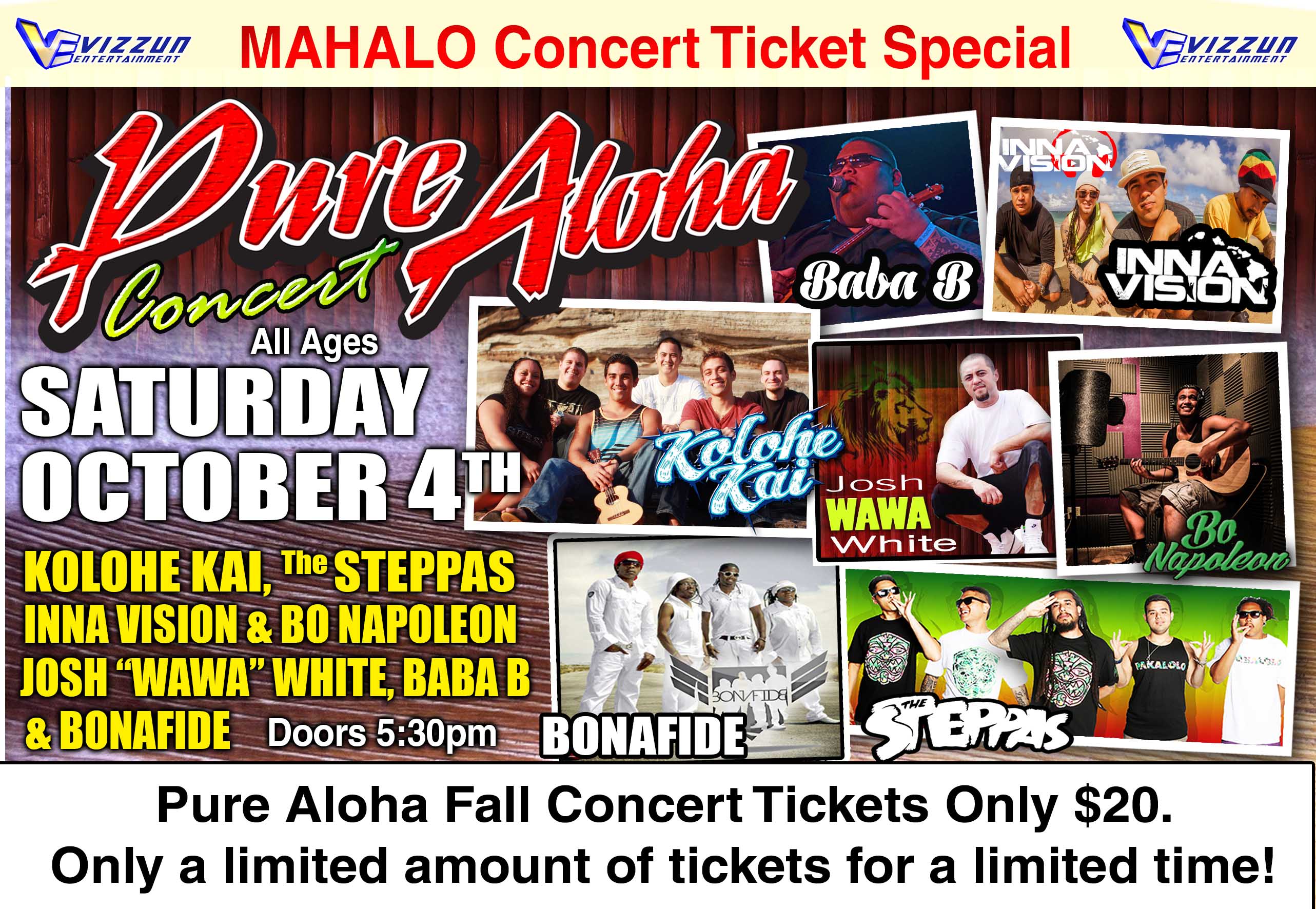pure aloha festival las vegas 2023 dates Tickets for Pure Aloha Friday Concert Special in Las Vegas from ShowClix