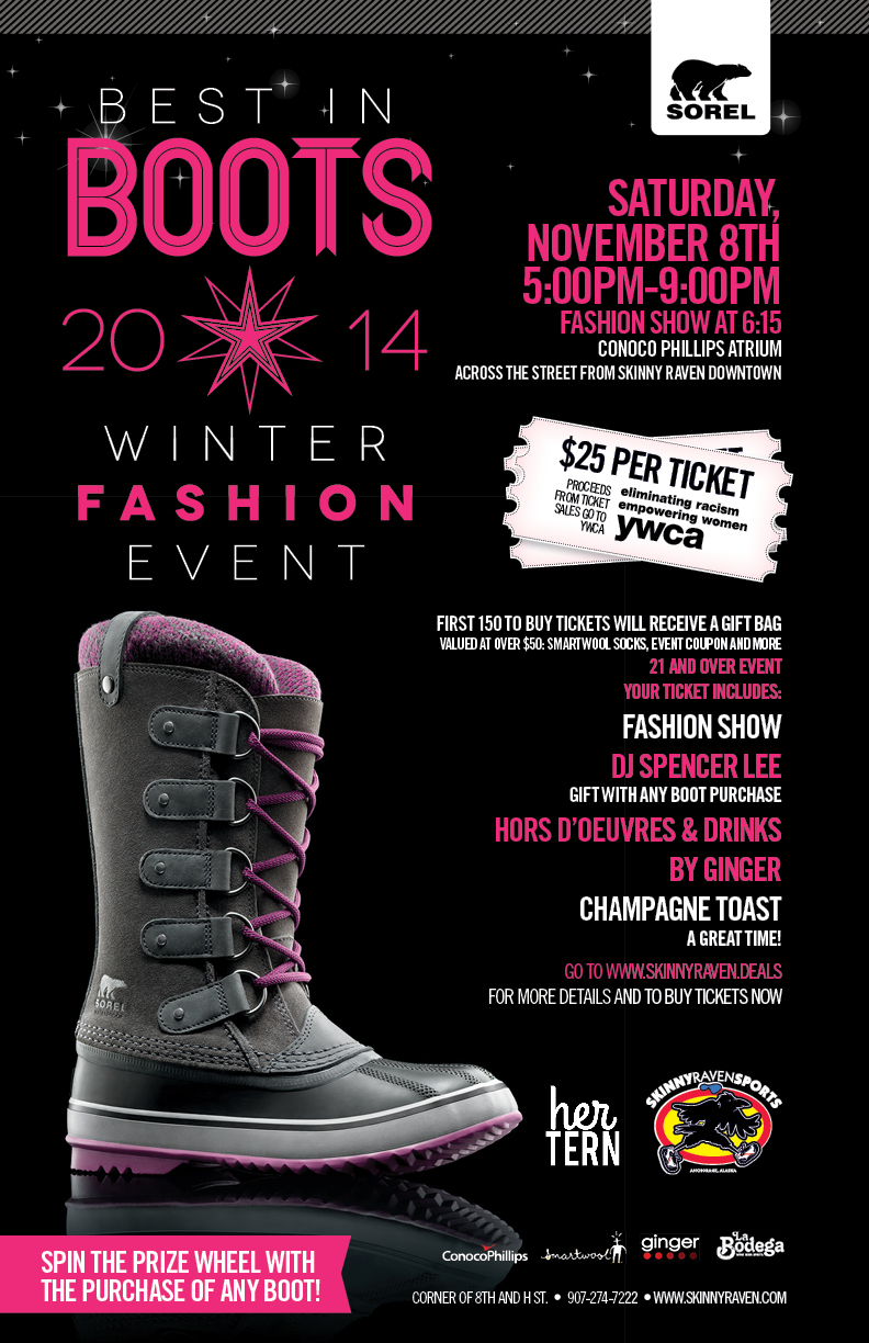 Tickets for Skinny Raven's Best in Boots Event in Anchorage from Schurz