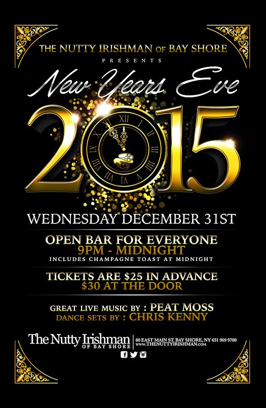 Nutty Irishman Events 2023 New Years