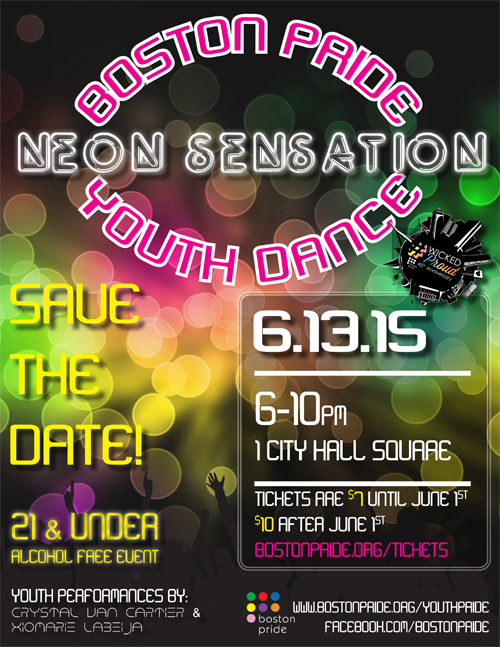 Tickets for Boston Pride Youth Dance in Boston from ShowClix
