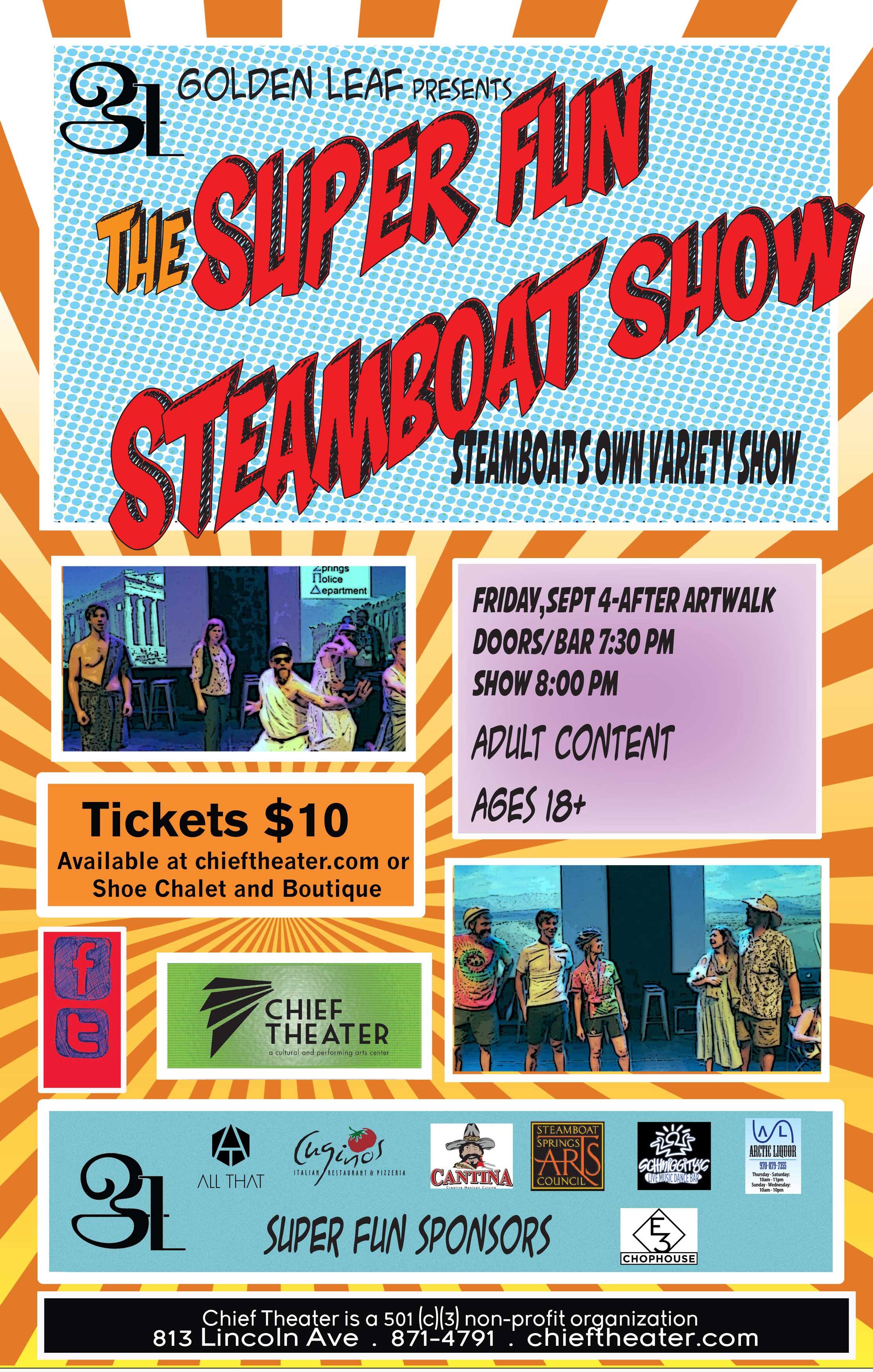 Tickets for Super Fun Steamboat Show in Steamboat Springs from ShowClix