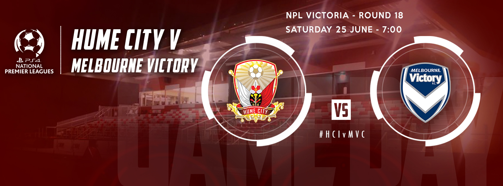Tickets for Hume City Vs Melbourne Victory R18 NPL VIC 2016 in