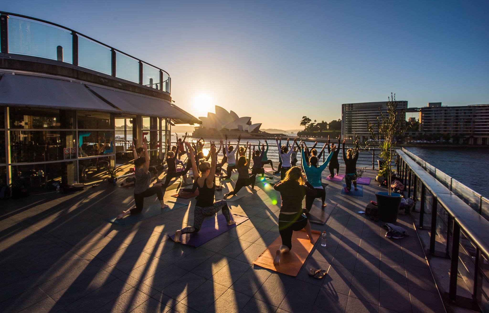 Tickets for SUNRISE ROOFTOP YOGA in Circular Quay from Ticketbooth