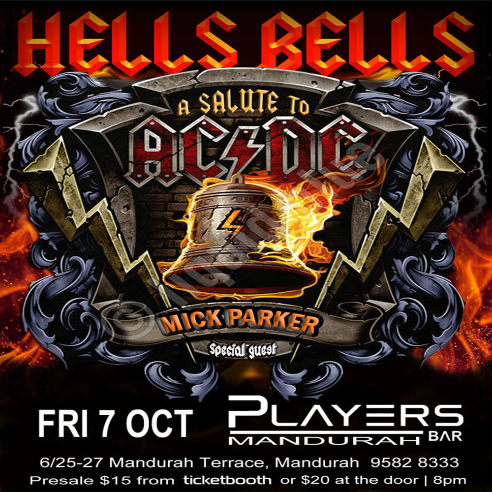 Tickets for HELLS BELLS A Salute to AC/DC in Mandurah from Ticketbooth
