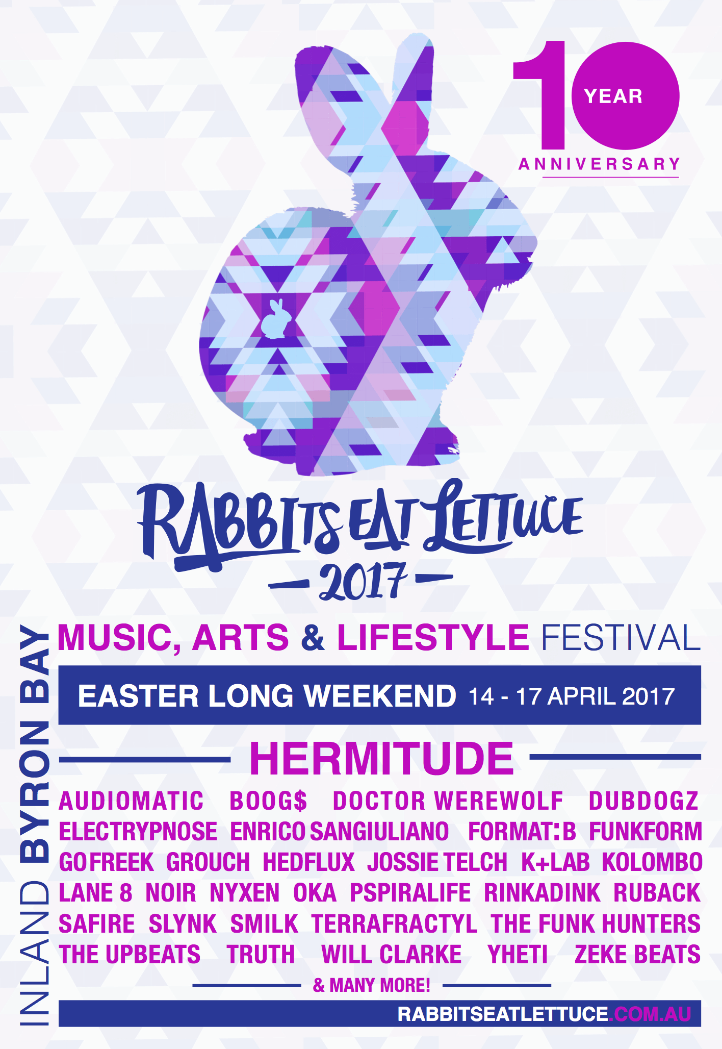 Tickets for Rabbits Eat Lettuce 2017 in Kippenduff from Ticketbooth