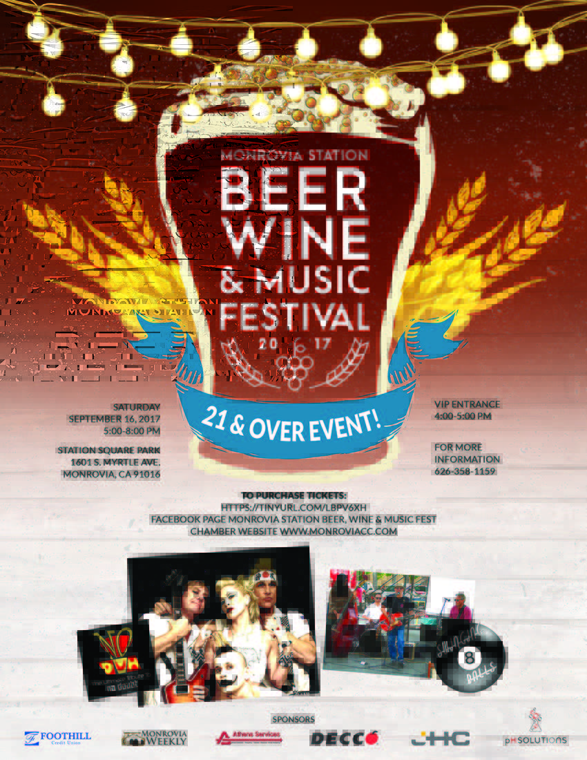 Monrovia Beer & Wine Festival « Local Loyalty Rewards Inland Empire's