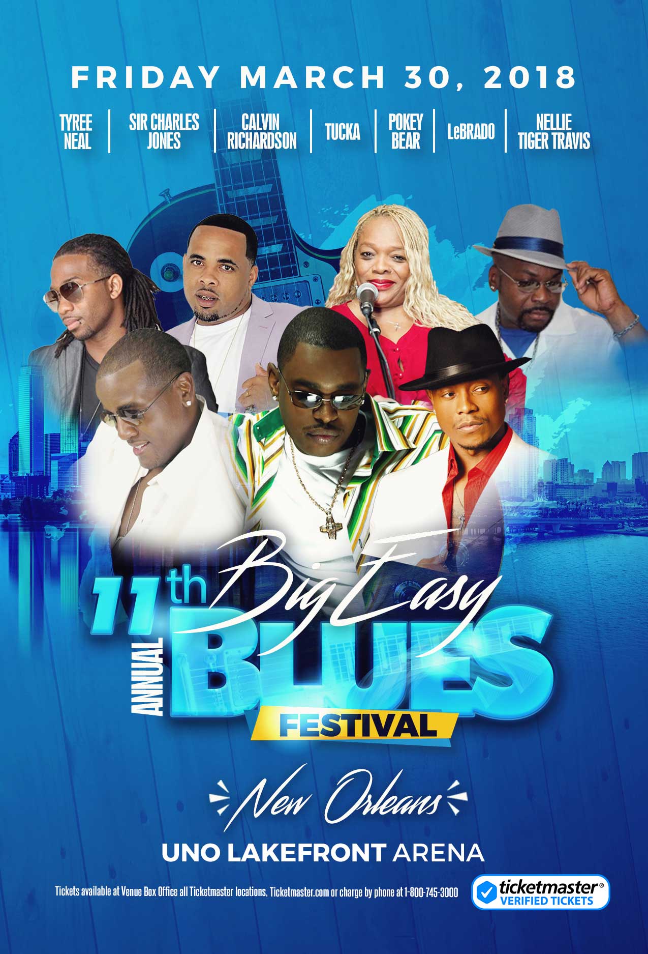 Line up 2023 Boquete Jazz & Blues Festival