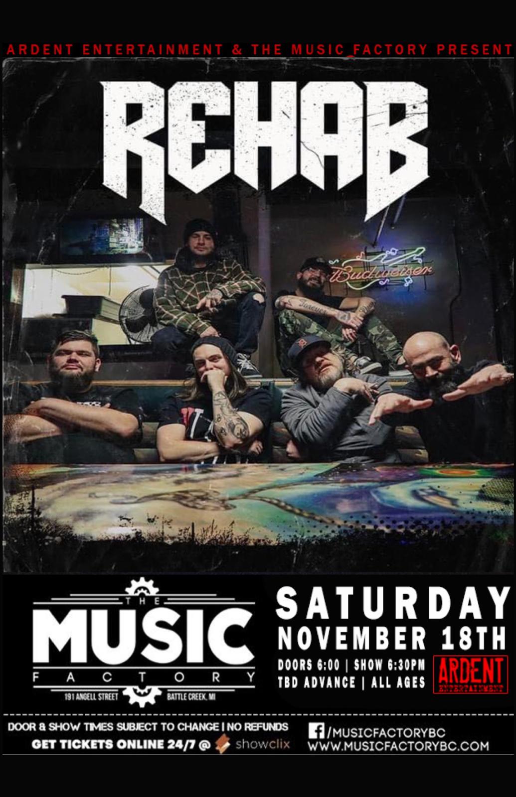 Tickets for REHAB BATTLE CREEK in Battle Creek from ShowClix